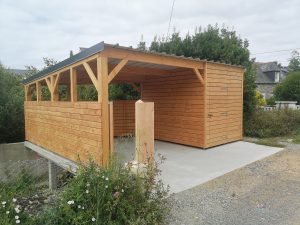 Carport mono pente